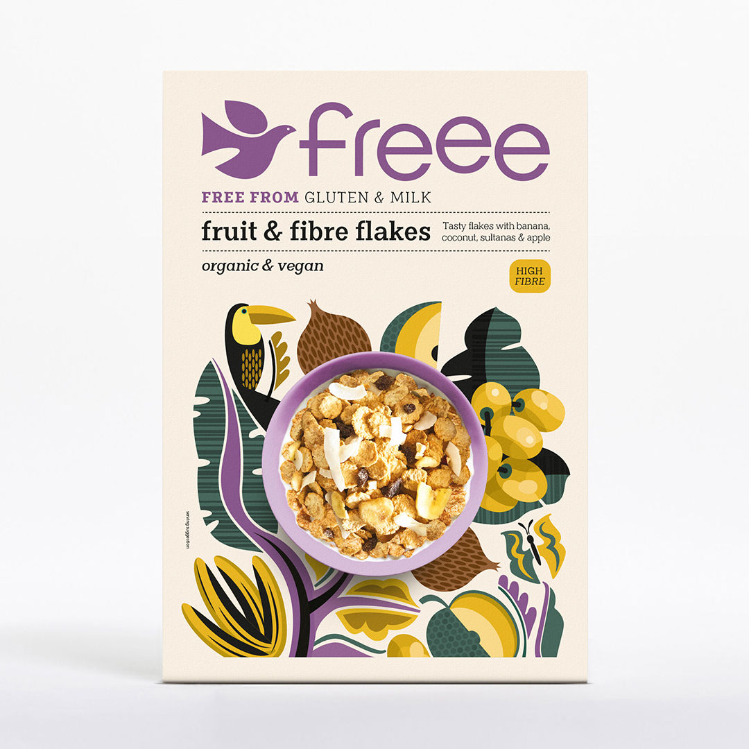 Freee- Fruit & flakes (375g)