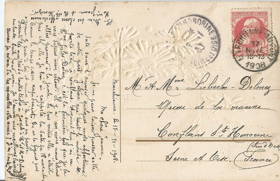 9. Cartão postal aniversário 1908