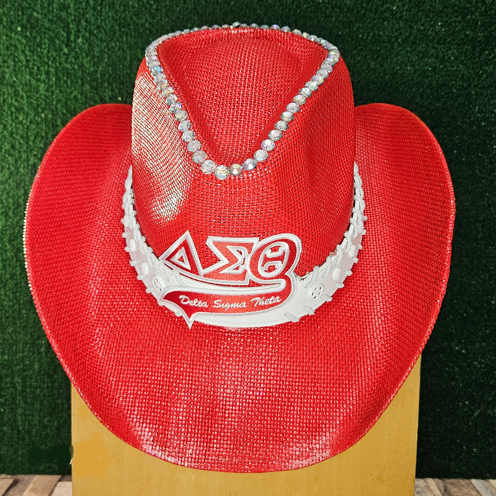 Thumbnail: DELTA RED COWBOY HAT #16