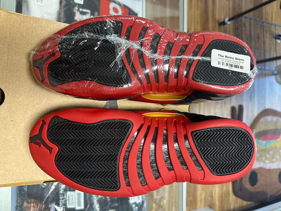 Thumbnail: Jordan 12 Low “Superbowl” sz 10 New 