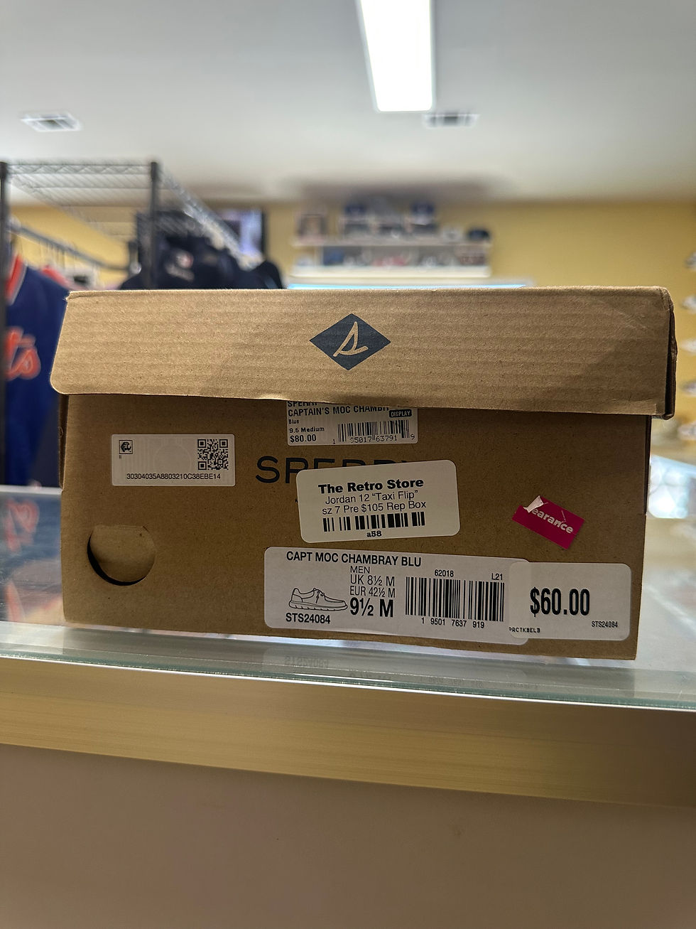 Thumbnail: Jordan 12 “Taxi Flip” sz 7 Pre-Owned 