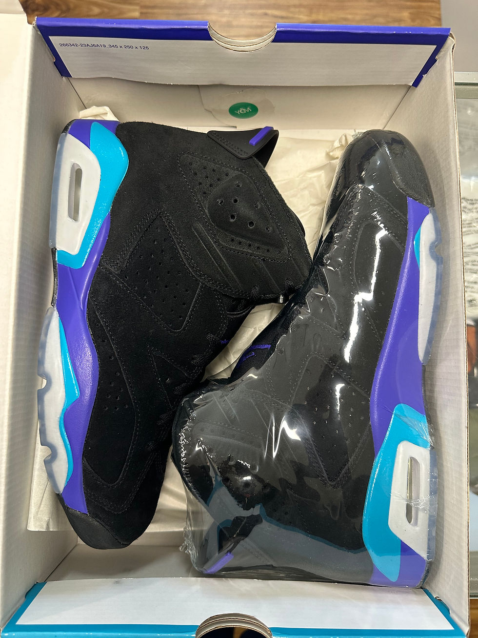 Thumbnail: Jordan 6 “Aqua” sz 10 New 