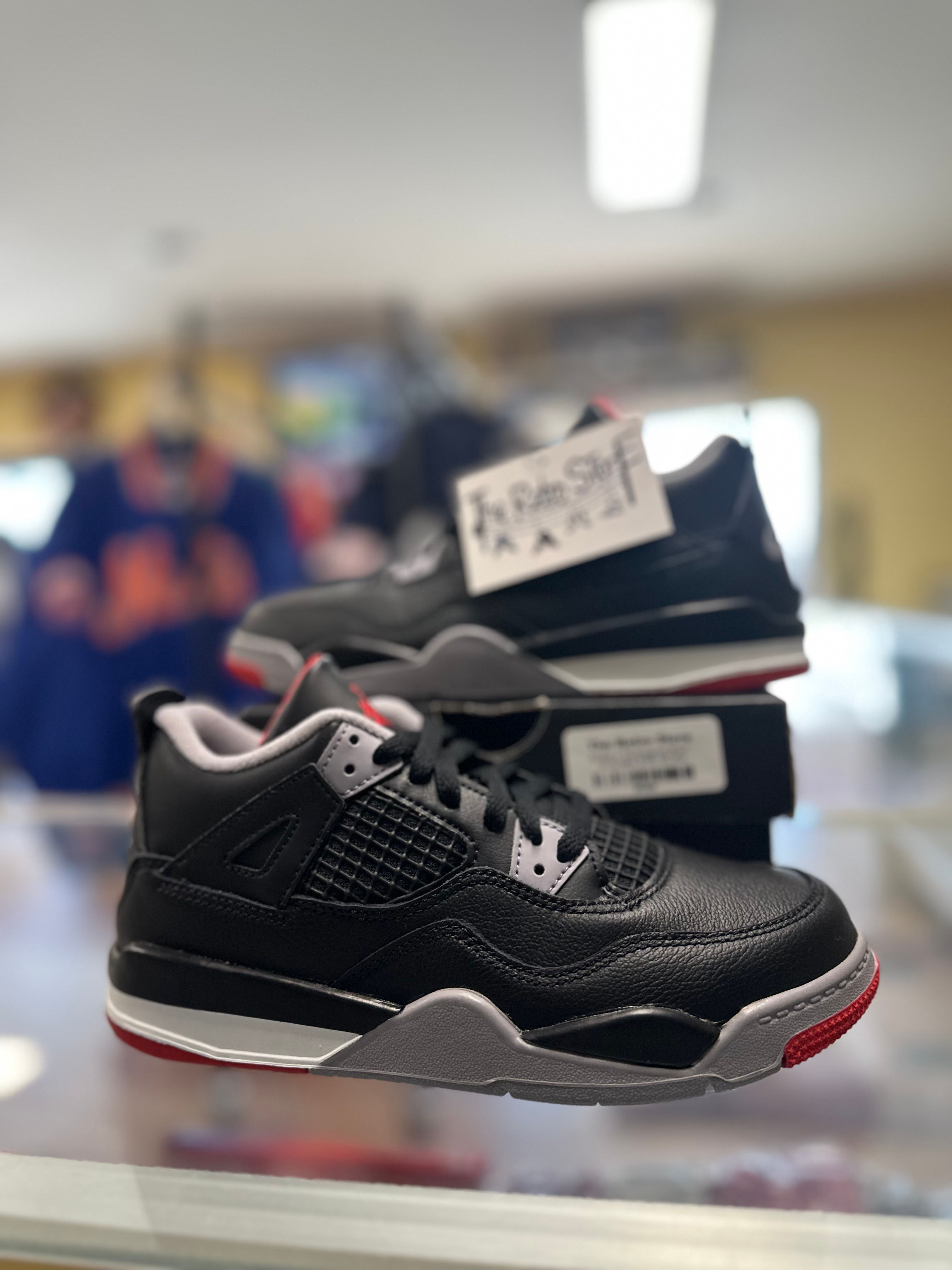 Jordan 4 “Reimangined Bred” sz 3y New 