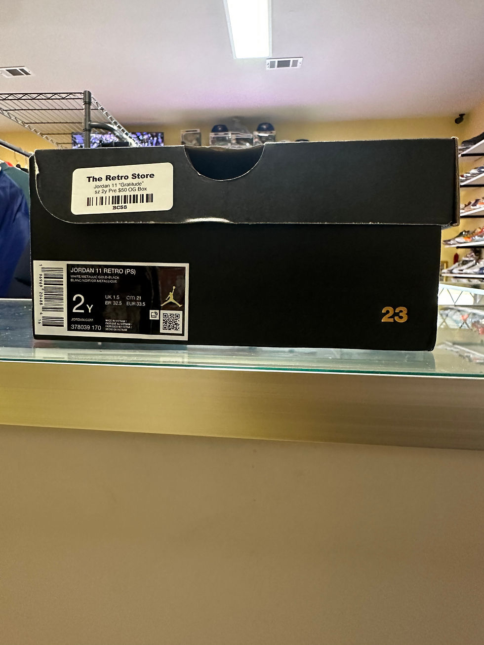 Thumbnail: Jordan 11 “Gratitude” sz 2y Pre-Owned 