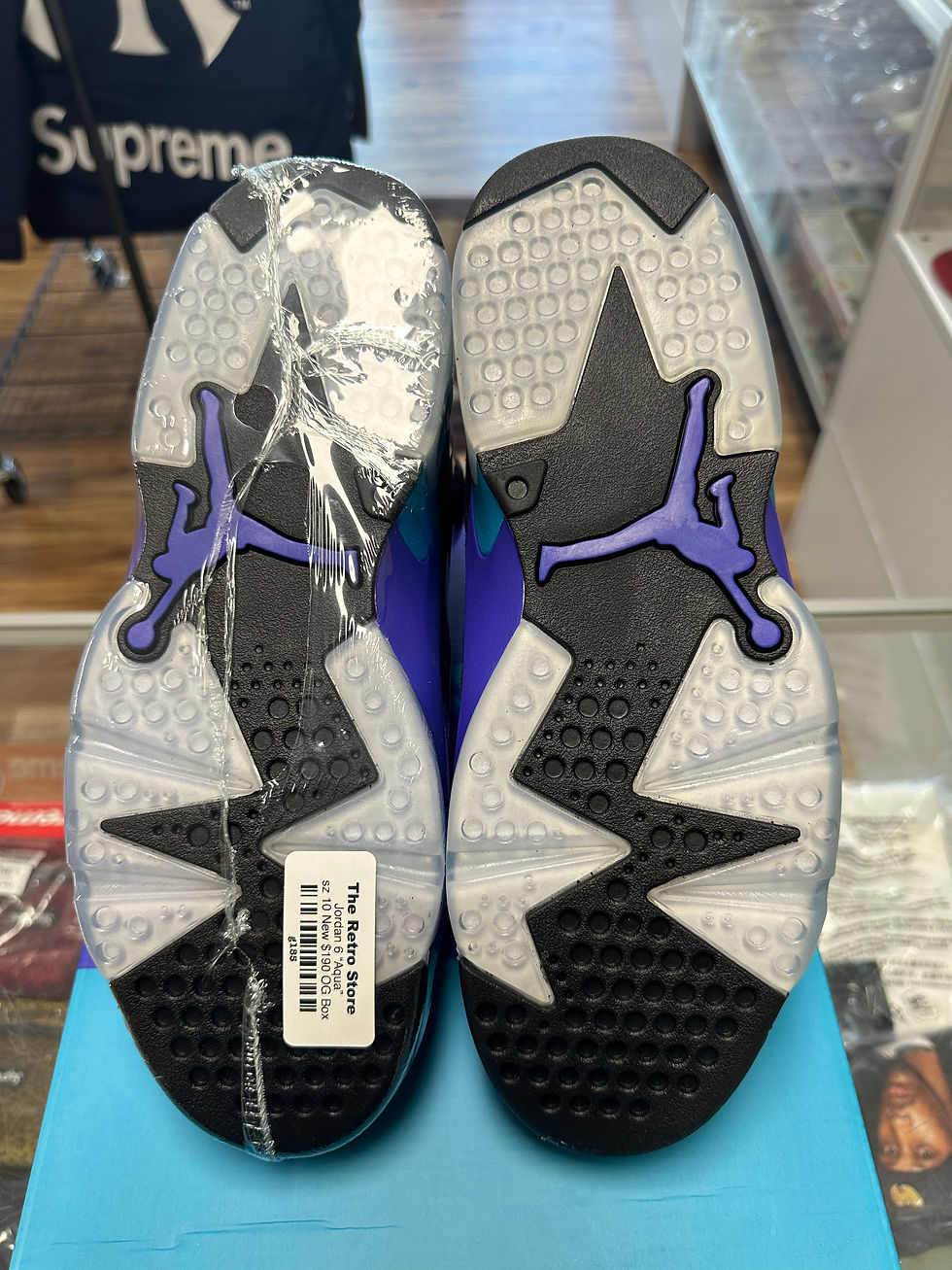 Thumbnail: Jordan 6 “Aqua” sz 10 New 