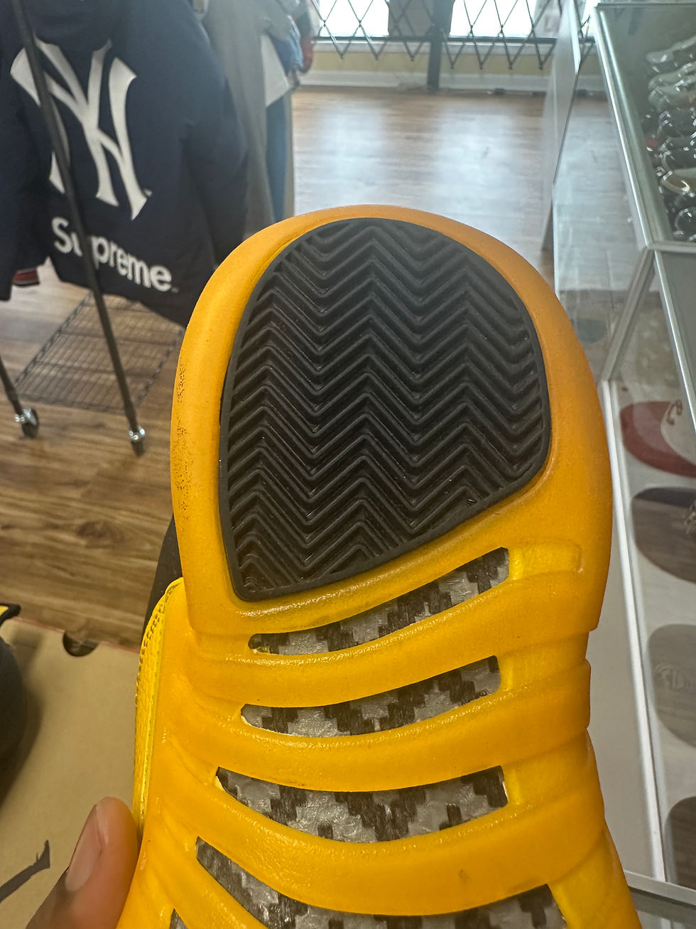 Thumbnail: Jordan 12 “University Gold” sz 10.5 Pre-Owned