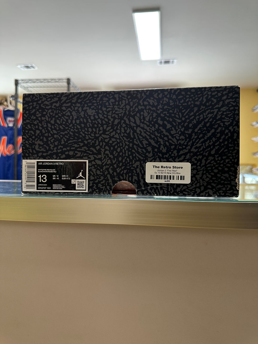 Thumbnail: Jordan 3 “Fire Red” sz 13 New 