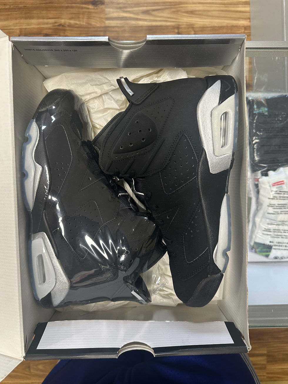 Thumbnail: Jordan 6 “Chrome” sz 9 New 