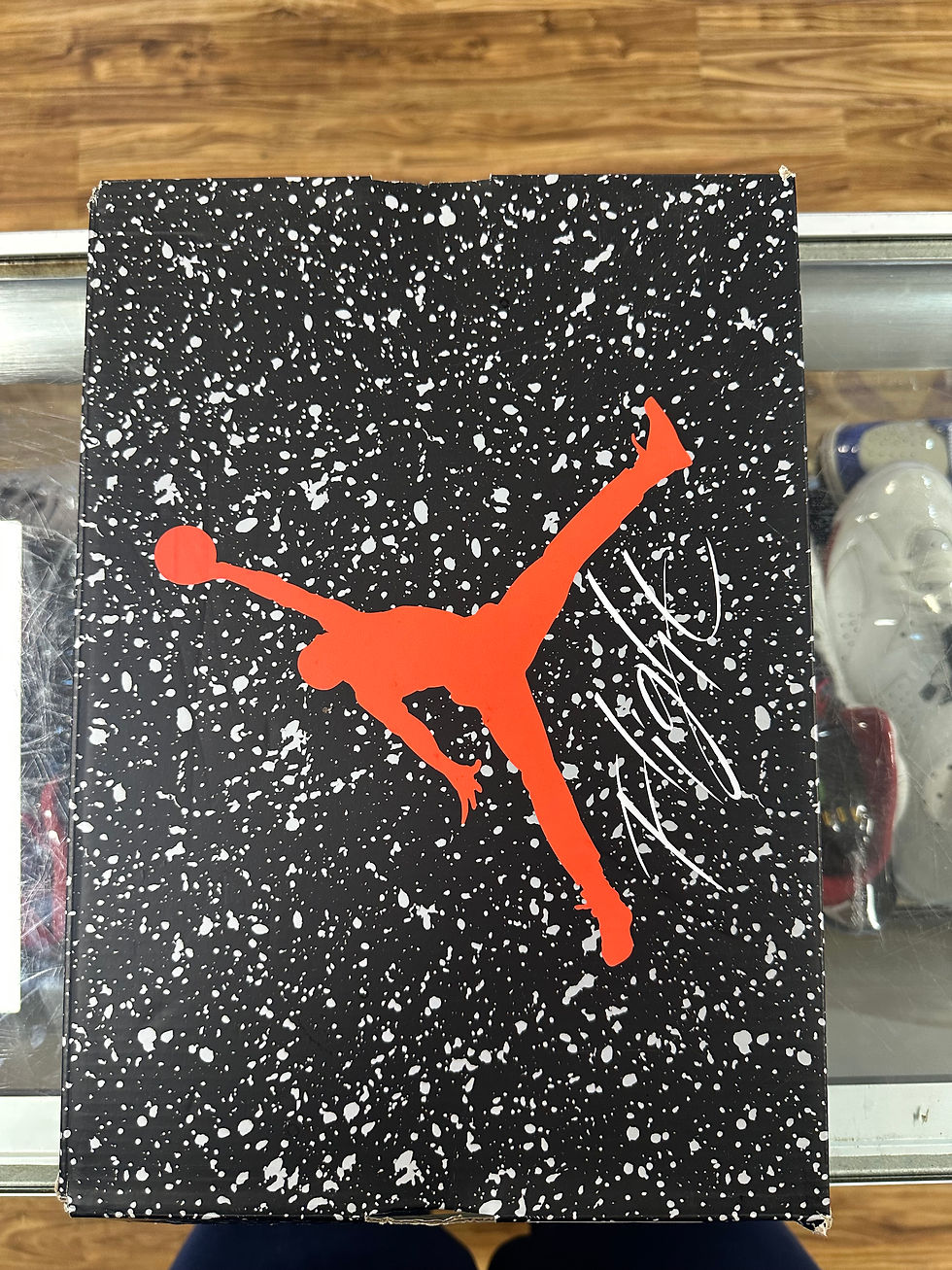 Thumbnail: Jordan Spizike Low “Houston Oilers” sz 9 Pre-Owned 