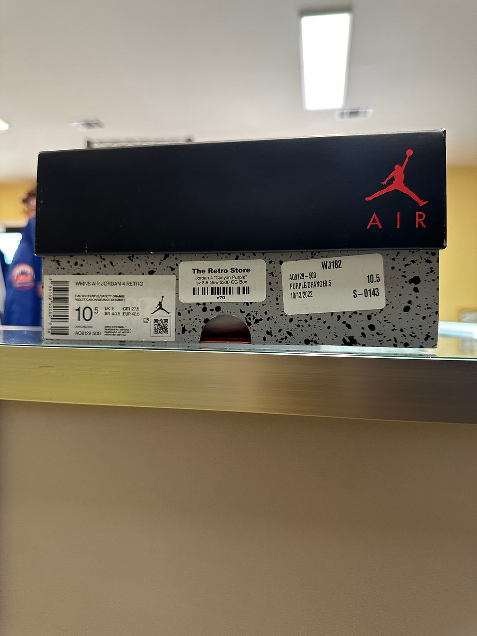 Thumbnail: Jordan 4 “Canyon Purple” sz 8.5