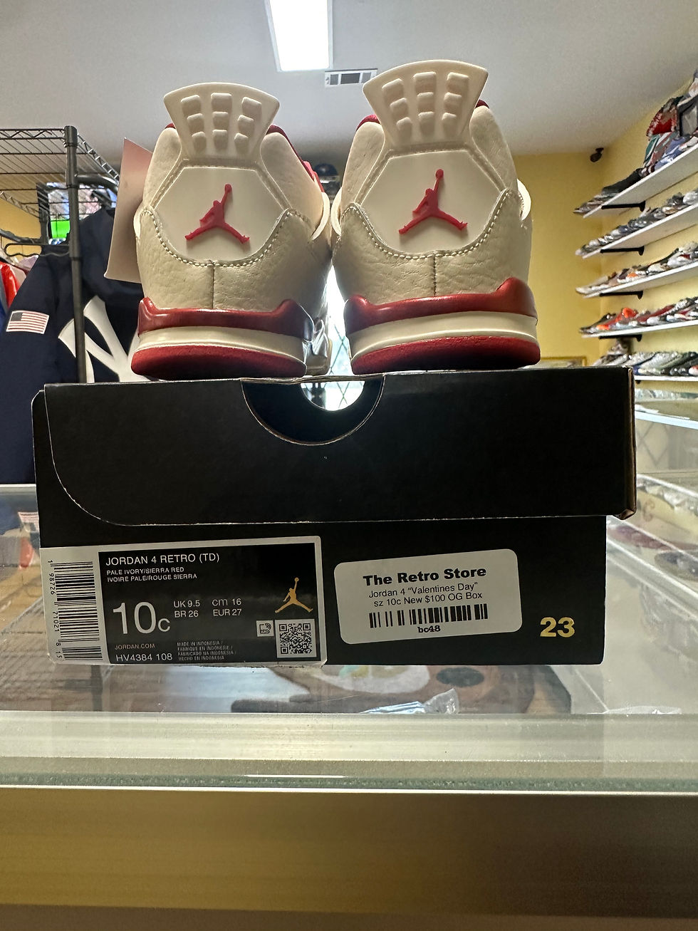 Thumbnail: Jordan 4 “Valentines Day” sz 10c New 