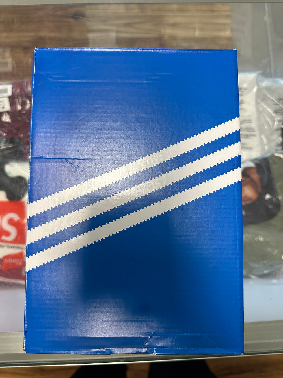 Thumbnail: Adidas Gazelle “Black White” sz 9.5 Pre-Owned 