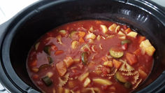Chunky vegetable soup (vg,v)