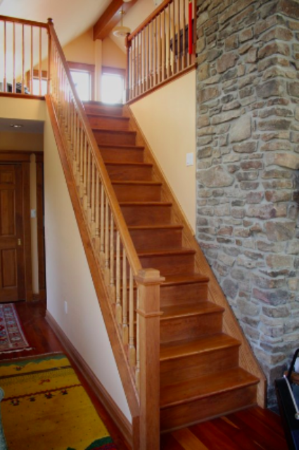 Steps to the Loft