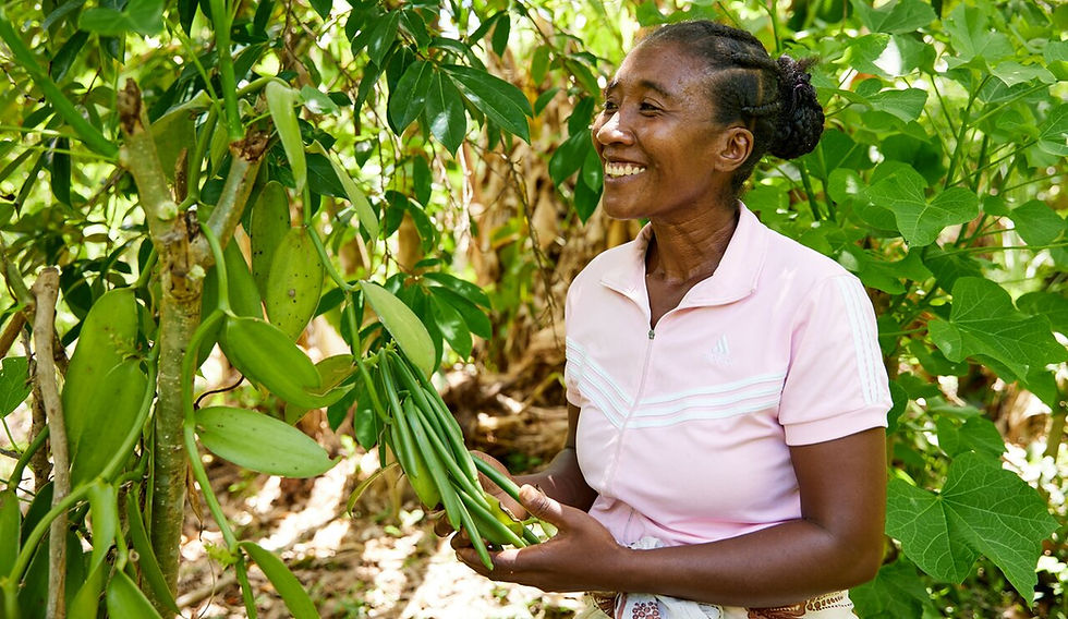 MDG 2023 VILLAGE ANDRANOMILOLO - Mme Aderette Hortentienne - Productrice de vanille - ©Fir