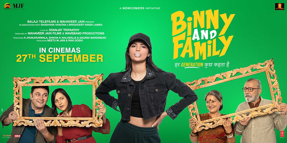 binny and family poster