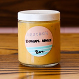 BeetBox Restaurant West End Vancouver Vegetarian Vegan Plant Based Burger Sauce