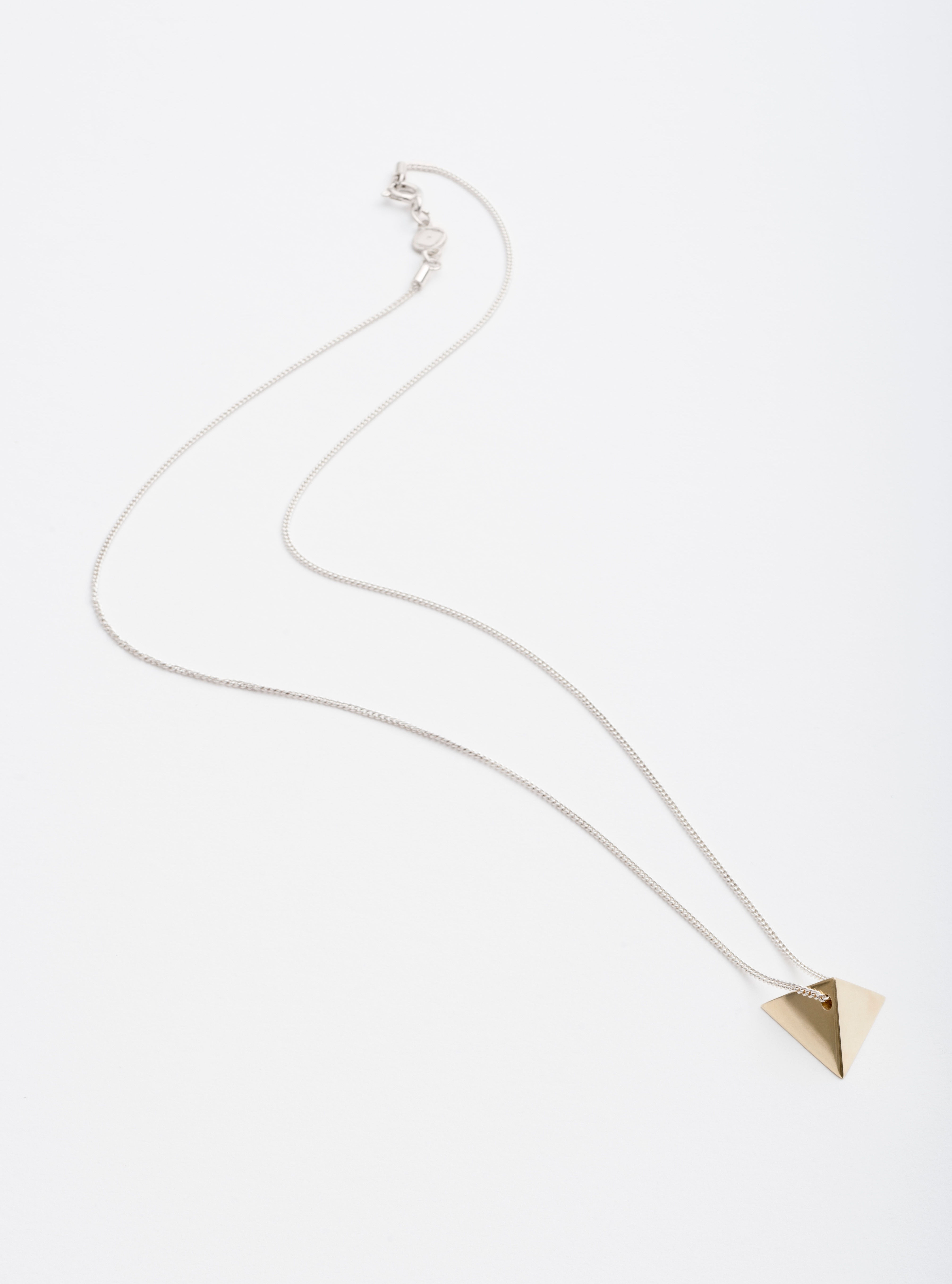 TETRAHEDRON NECKLACE