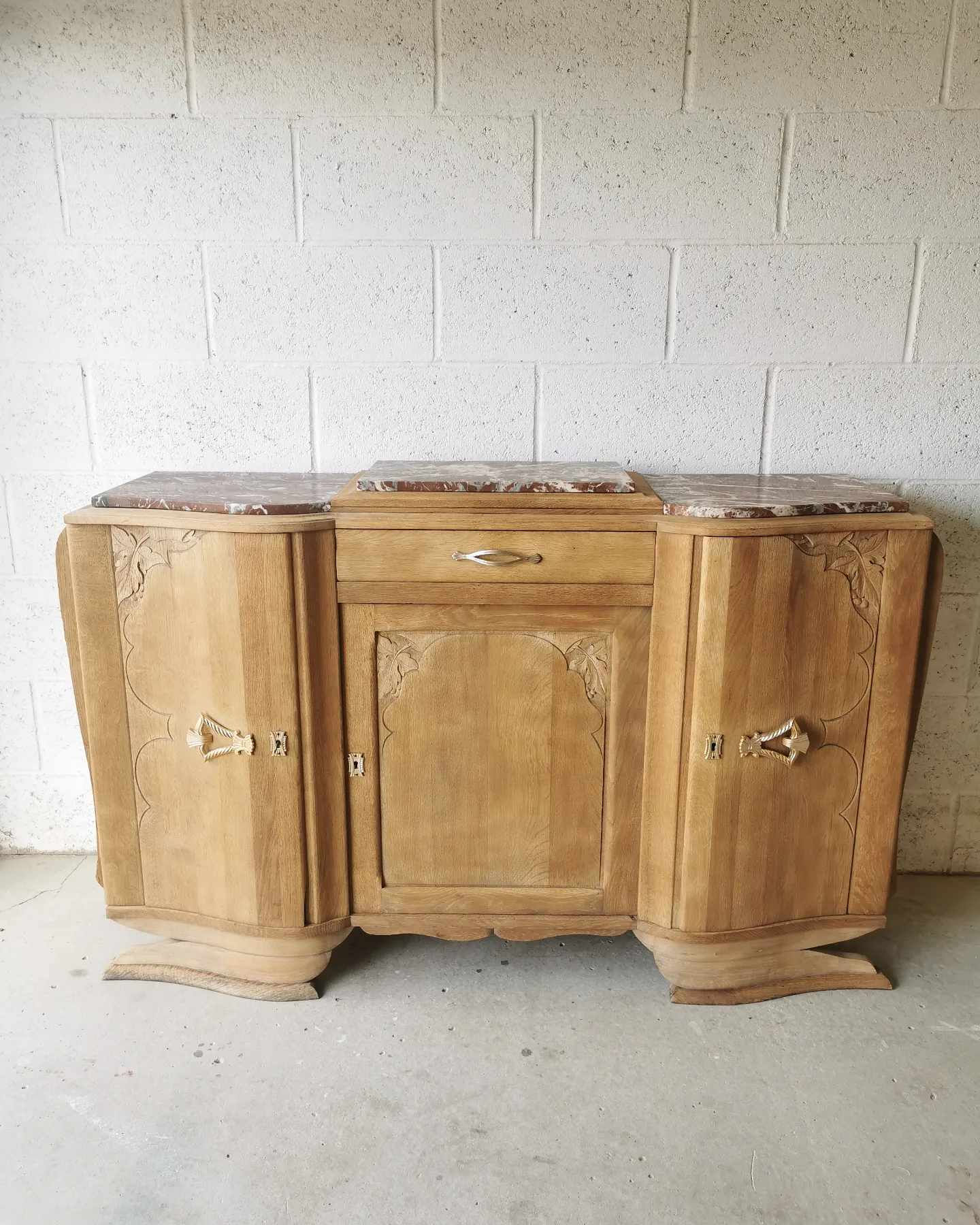 Buffet art déco marbre