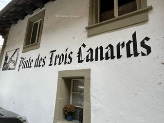 La Pinte des Trois Canards à Fribourg, pour ma dernière chasse de l'année. C'est bien dommage que la cuisine ne soit pas aussi bonne que l'accueil !