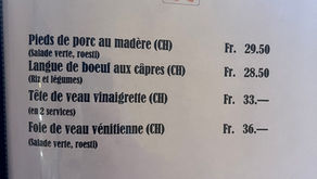 Où manger de bons petits plats canailles, autour de Bulle, voir un peu plus loin, Neyruz, Porsel et Vevey.Voici ma sélection d’établissements visités et que forcément, je recommande. 