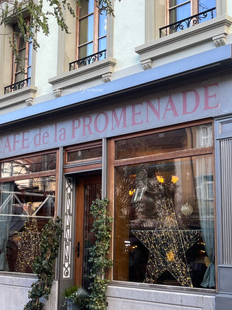 Nouvelle visite au Café de la Promenade à Bulle. 