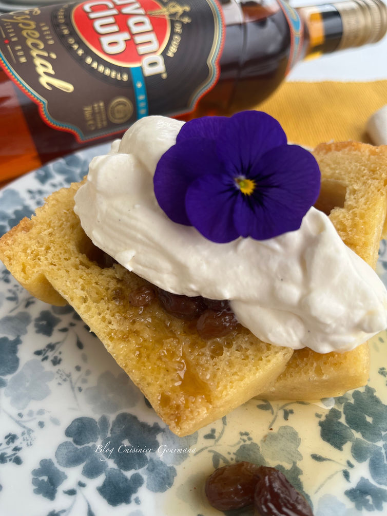 Ma recette de Babas aux raisins et au rhum maison, en photos pour encore plus de gourmandise.