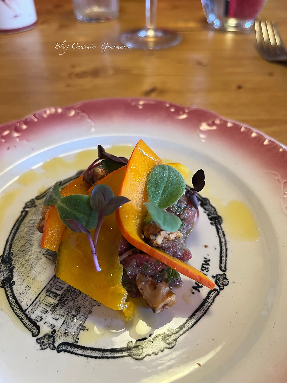 Le cerf de L’Intyamon, noix et achillée millefeuille,