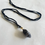 Thumbnail: Black Rutilated Quartz & Leather Necklace