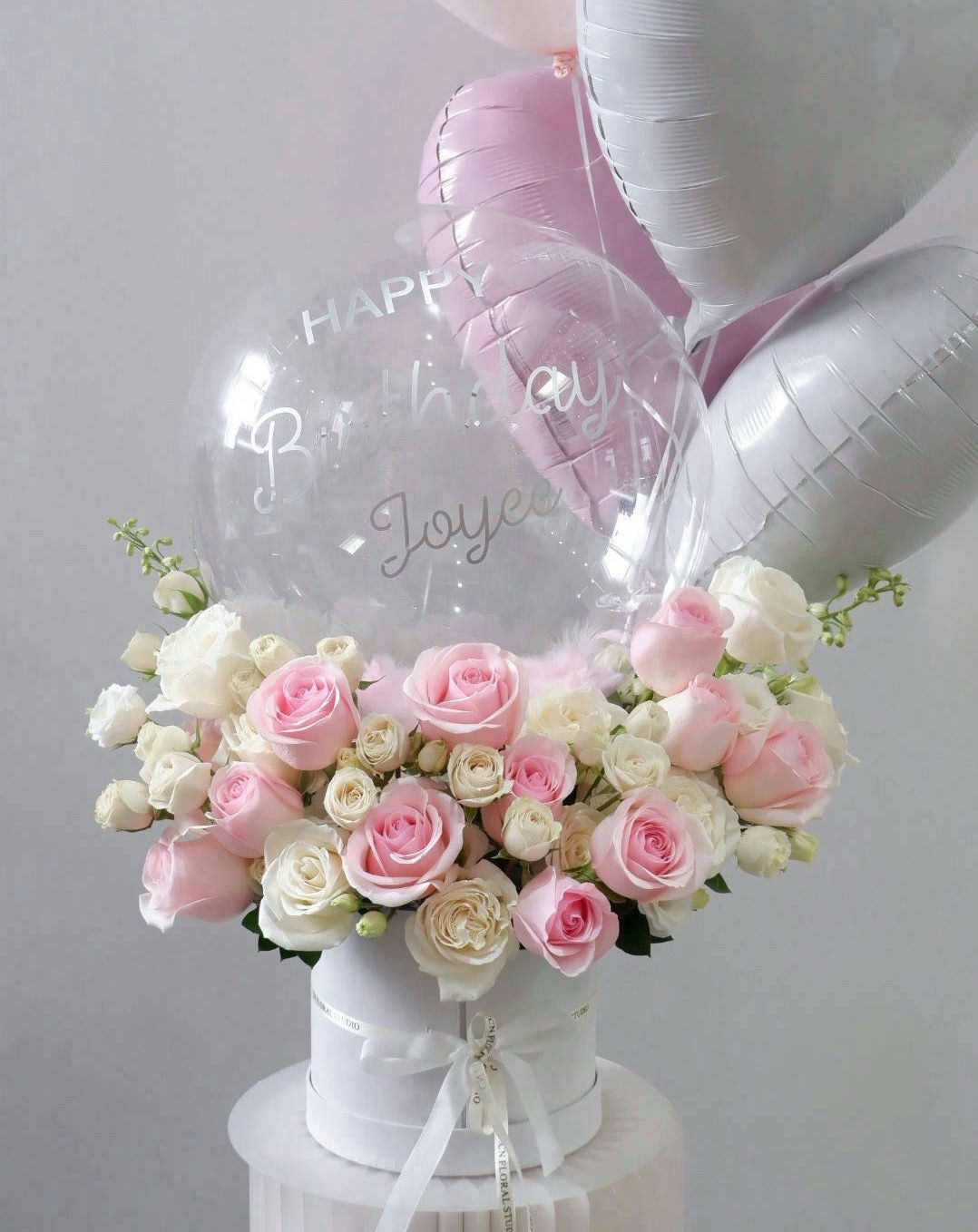 Blush Bloom Flower Box