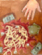 Political mess by Joy: $40.00