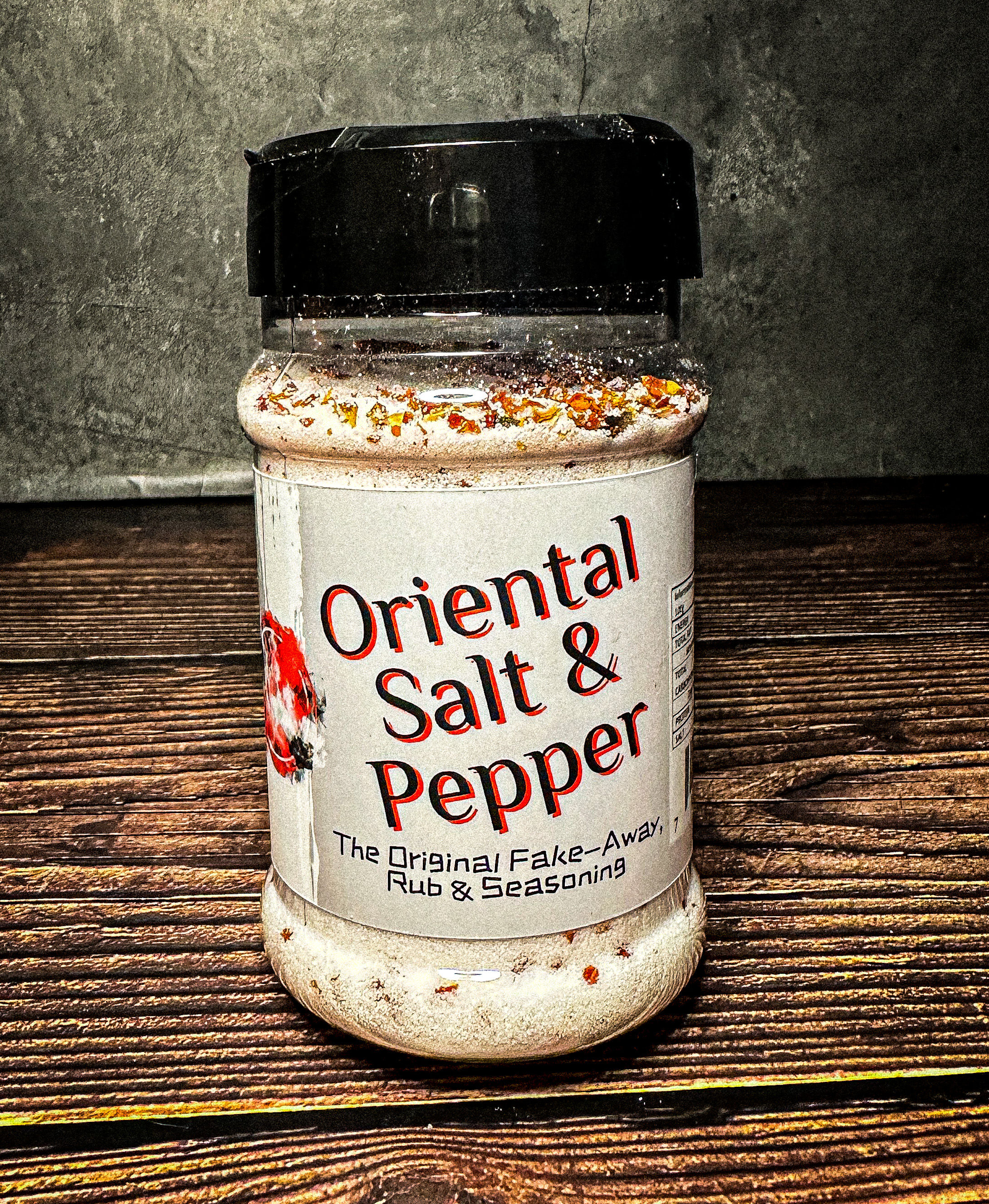 Oriental Salt and Chilli Pepper Rub and Seasoning