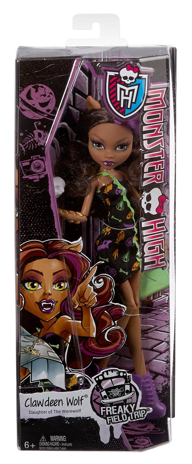 Monster High Freaky Field Trip Clawdeen Wolf