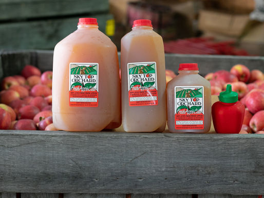 Apple Cider at Sky Top Orchard
