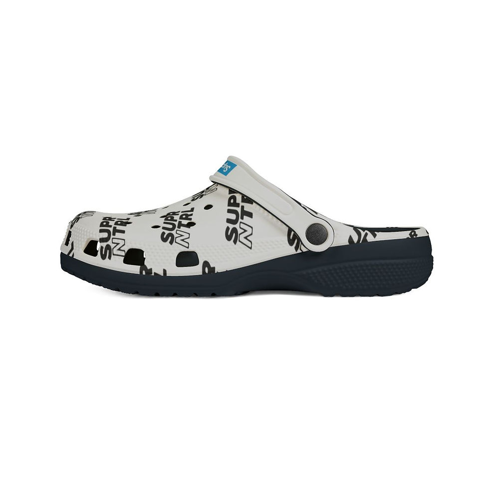 Thumbnail: Supernatural Crocs White/Black and White