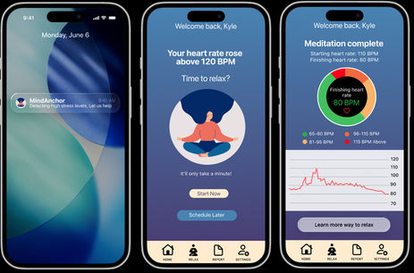 MindAnchor UX/UI Design