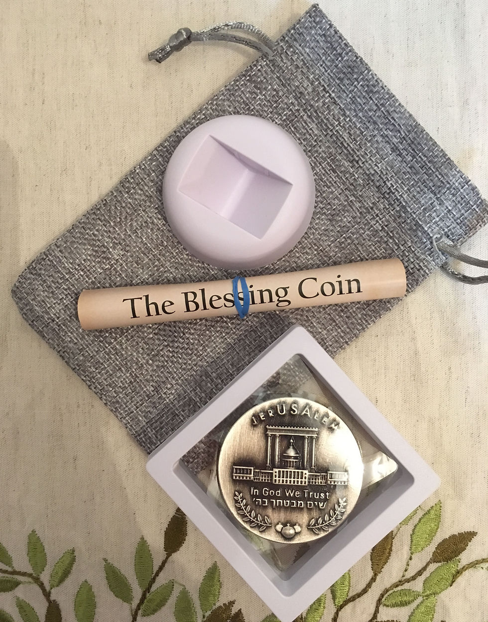 Thumbnail: The Blessing Coin, Silver plated