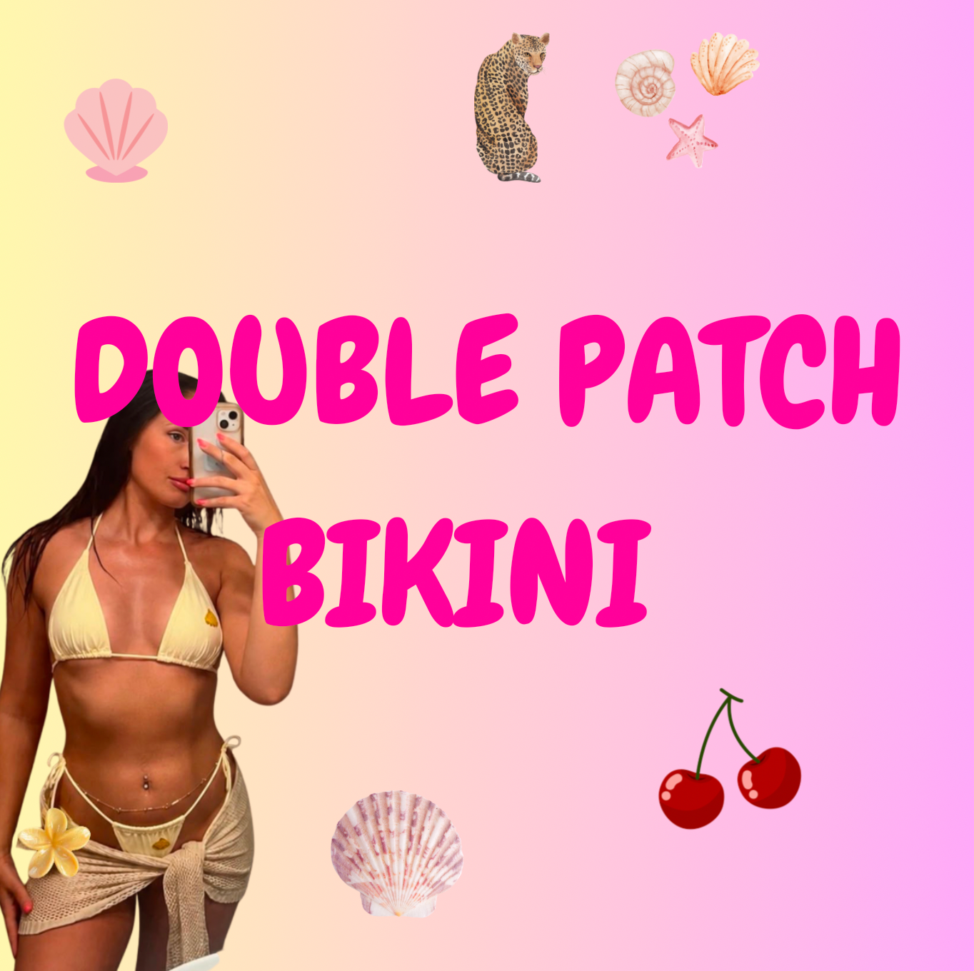PHS Double Patch Bikini (TIKTOK LIVE)
