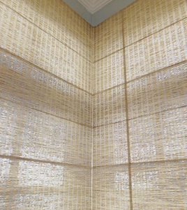Urban Weave Roman Blinds