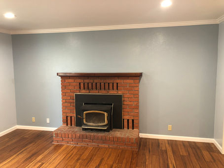 Work: Flooring, color and crown molding