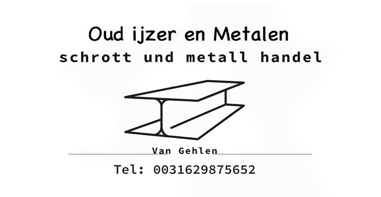 oud ijzer ophalen