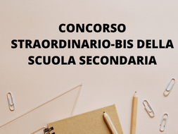 SERVIZI VALIDI PER LA PROCEDURA CONCORSUALE DEL CONCORSO STRAORDINARIO