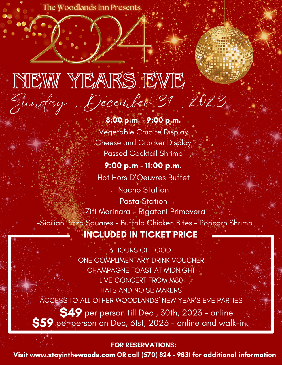 New Years Eve Event Flyer
