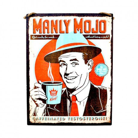 ΚΑΔΡΟ METΑΛΛΙΚΟ «MANLY MOJO» 30x23