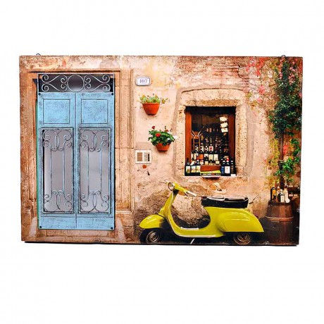 ΚΑΔΡΟ ΜΕΤΑΛΛΙΚΗ ΠΟΡΤΑ+ΒΕΣΠΑ 60x40