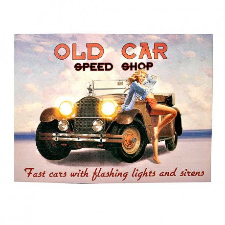 ΚΑΔΡΟ «OLD CAR SPEED LINE ME LED»