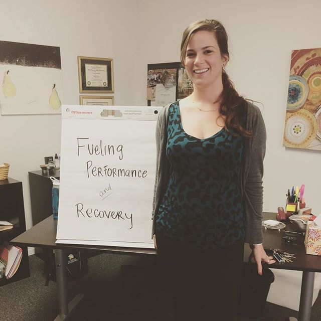 #tbt to presenting fuelling for performance and recovery