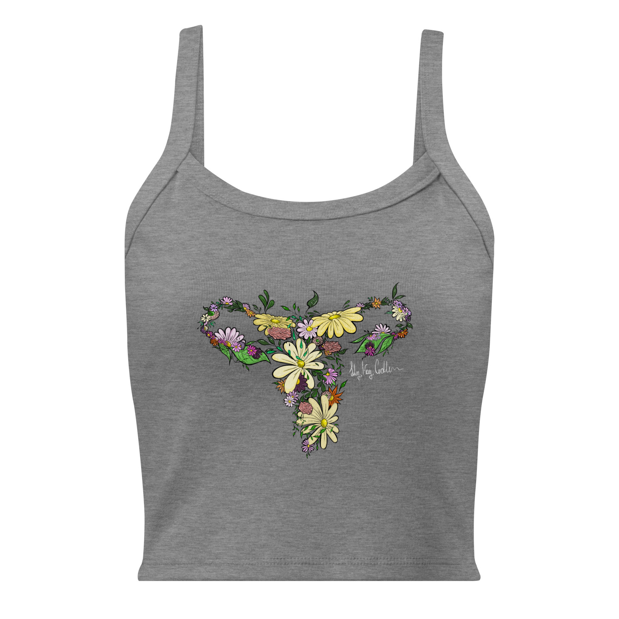 Women's Health is Beautiful || Women’s micro-rib tank top