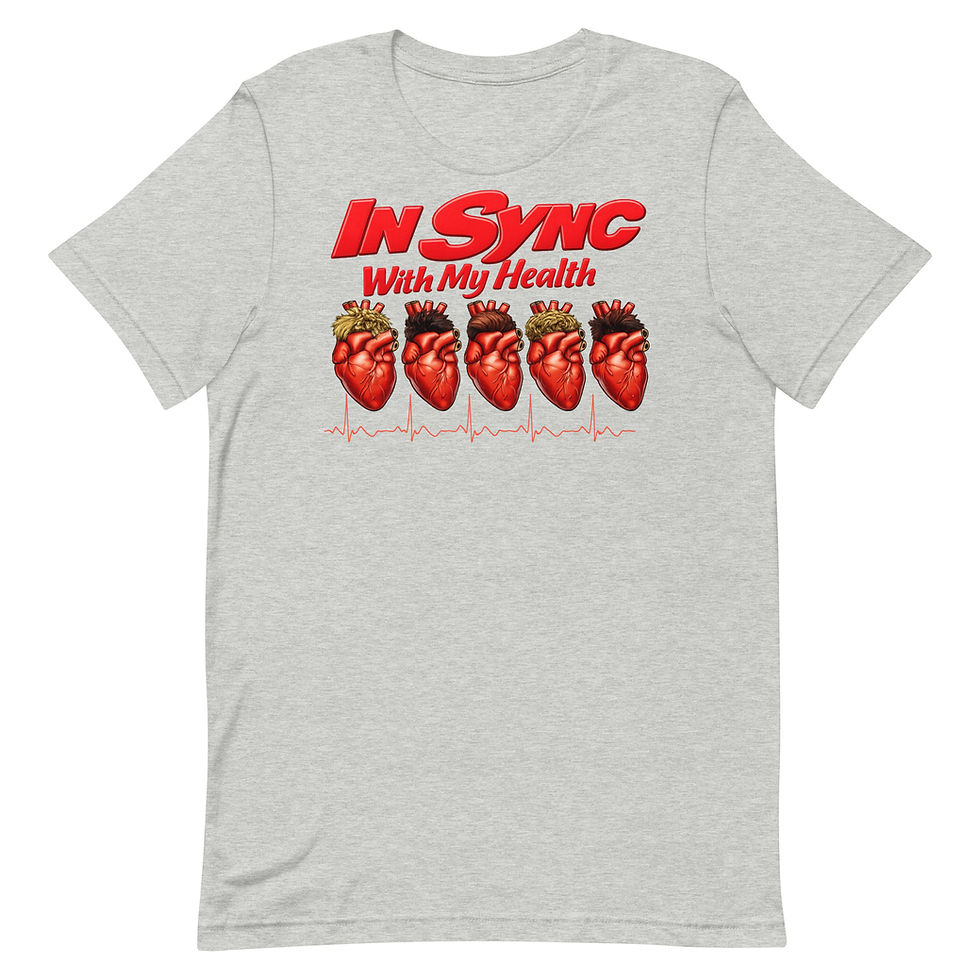 Thumbnail: In Sync with My Health || Unisex t-shirt