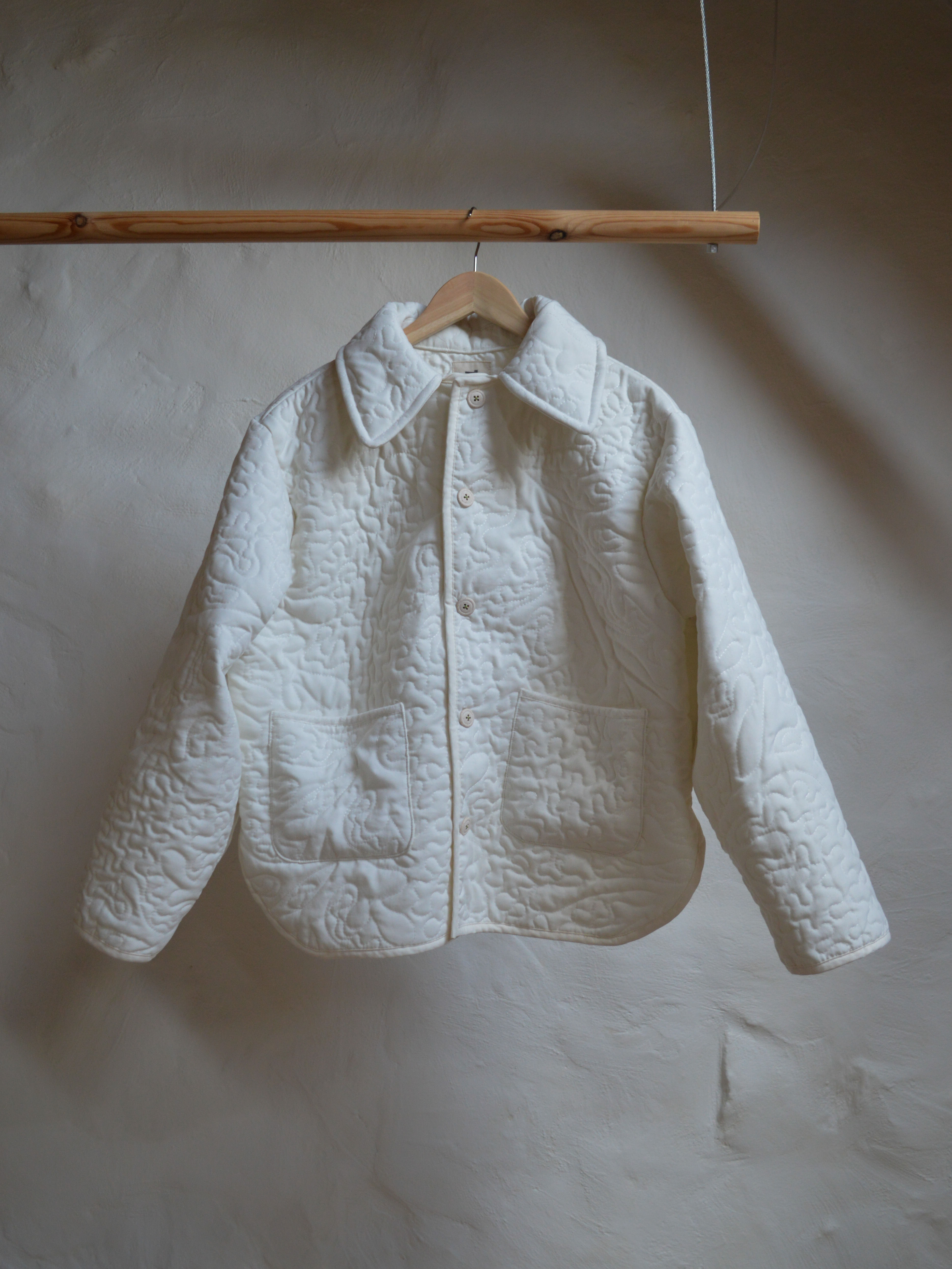 Expedition Quilted Jacket in White